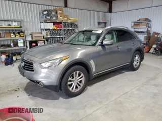 2012 Infiniti FX with VIN JN8AS1MW8CM150636, listed as a Copart auction lot 66044724 with 99,332 mi miles and Salvage Title. Bid and sale history available at carsss.com. Image 1.