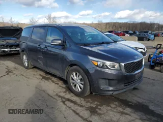 2017 Kia Sedona LX with VIN KNDMB5C15H6225939, listed as a Copart auction lot 43657155 with 151,289 mi miles and Clean Title. Bid and sale history available at carsss.com. Image 4.