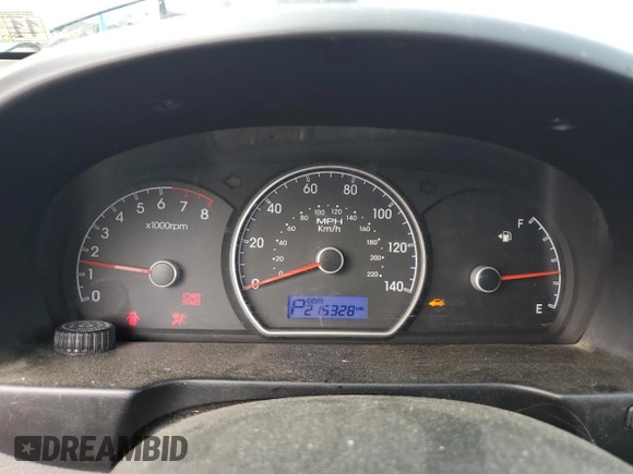 2009 Hyundai Elantra GLS z VIN KMHDU46D69U760247, wystawiony jako Copart lot #59694895 z przebiegiem 215 328 mil mil oraz Szkoda całkowita • Salvage title. Historia ofert i sprzedaży dostępna na DreamBid. Obrazek 9.