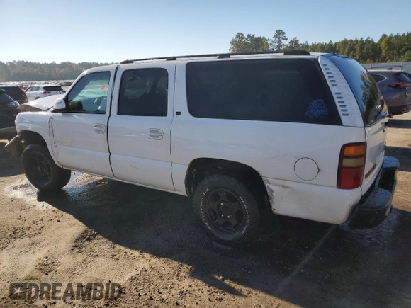 2002 GMC Yukon XL SLT with VIN 1GKEC16ZX2J121564, listed as a Copart auction lot 76110464 with 0 mi miles and Salvage Title. Bid and sale history available at carsss.com. Image 2.