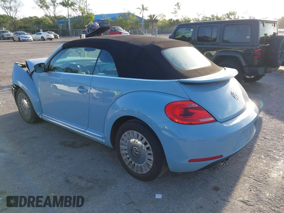2013 Volkswagen Beetle 2.5L with VIN 3VW5P7AT0DM812482, listed as a IAAI auction lot 42103987 with 105,513 mi miles and . Bid and sale history available at DreamBid. Image 3.