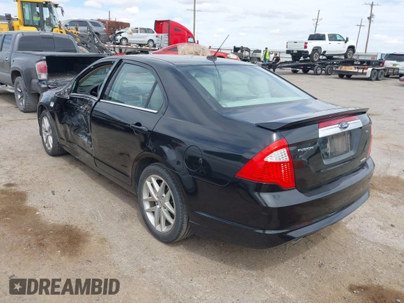 2011 Ford Fusion SEL with VIN 3FAHP0JG9BR279516, listed as a IAAI auction lot 41895984 with 184,718 mi miles. Bid and sale history available at carsss.com. Image 3.