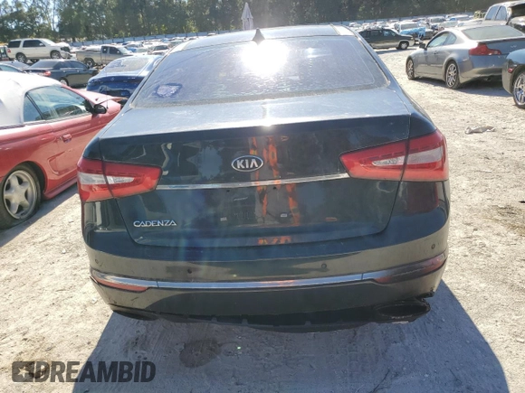 2014 Kia Cadenza Premium with VIN KNALN4D71E5121091, listed as a Copart auction lot 82902324 with 205,042 mi miles and Clean Title. Bid and sale history available at carsss.com. Image 6.