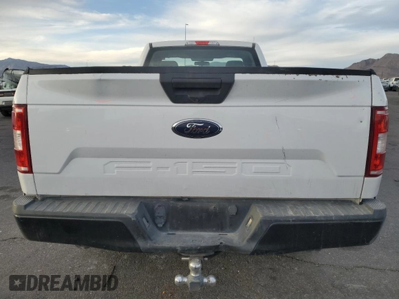 2018 Ford F-150 XL with VIN 1FTMF1CB8JKD06260, listed as a Copart auction lot 43702775 with 97,910 mi miles and Salvage Title. Bid and sale history available at carsss.com. Image 6.