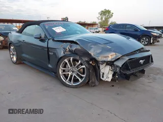 2022 Ford Mustang GT Premium с VIN 1FATP8FF1N5136186, выставлен на аукционе IAAI как лот 42038767 с пробегом 5 145 миль миль и . История ставок и продаж доступна на DreamBid. Изображение 1.