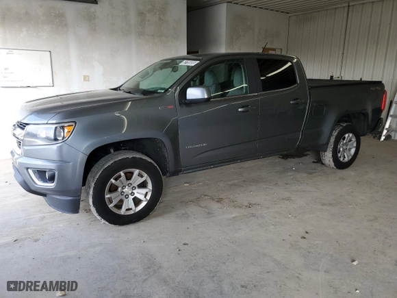 2019 Chevrolet Colorado 4WD LT with VIN 1GCPTCE12K1149290, listed as a Copart auction lot 52755855 with 242,671 mi miles and Clean Title. Bid and sale history available at carsss.com. Image 1.