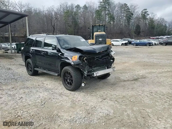 2019 Toyota 4Runner SR5 with VIN JTEZU5JR5K5209533, listed as a Copart auction lot 44011245 with 61,087 mi miles and Salvage Title. Bid and sale history available at carsss.com. Image 11.