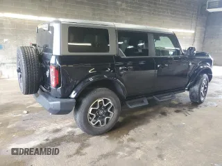 2023 Ford Bronco with VIN 1FMEE5DP3PLB48496, listed as a Copart auction lot 62566355 with 48,307 mi miles and Salvage title. Bid and sale history available at DreamBid. Image 3.