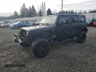 2018 Jeep Wrangler JK Unlimited Sport S with VIN 1C4BJWDG4JL854814, listed as a Copart auction lot 85487214 with 78,577 mi miles and Salvage Title. Bid and sale history available at carsss.com. Image 1.