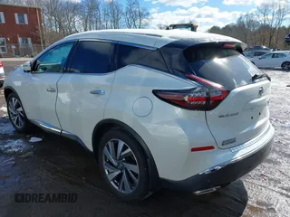 2021 Nissan Murano SL with VIN 5N1AZ2CS5MC131783, listed as a IAAI auction lot 41579632 with 37,789 mi miles and . Bid and sale history available at DreamBid. Image 3.
