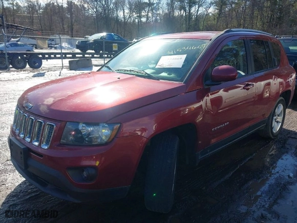 2017 Jeep Compass High Altitude with VIN 1C4NJDEB4HD127679, listed as a IAAI auction lot 41534669 with 208,949 mi miles. Bid and sale history available at carsss.com. Image 2.