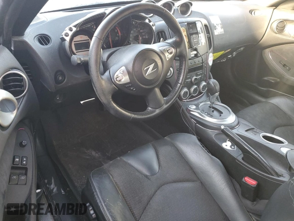 2009 Nissan 370Z Touring with VIN JN1AZ44E09M405999, listed as a Copart auction lot 50241455 with 0 mi miles and Non Repairable. Bid and sale history available at carsss.com. Image 8.