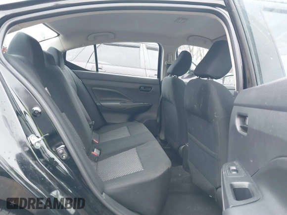 2024 Nissan Versa S with VIN 3N1CN8DV8RL846690, listed as a IAAI auction lot 41480567 with 28,643 mi miles and . Bid and sale history available at DreamBid. Image 8.