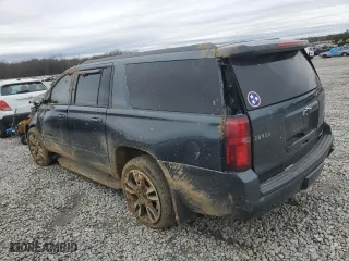 2020 Chevrolet Suburban Premier with VIN 1GNSKJKJ0LR279066, listed as a Copart auction lot 44157655 with 99,477 mi miles and Salvage Title. Bid and sale history available at carsss.com. Image 2.