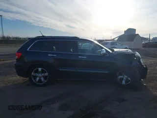 2013 Jeep Grand Cherokee Overland with VIN 1C4RJFCG7DC655471, listed as a IAAI auction lot 41241003 with 78,287 mi miles. Bid and sale history available at carsss.com. Image 13.