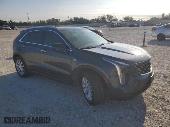 2021 Cadillac XT4 AWD Luxury with VIN 1GYFZBR43MF004722, listed as a Copart auction lot 80326714 with 45,046 mi miles and Salvage Title. Bid and sale history available at carsss.com. Image 4.