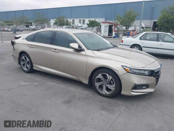 2019 Honda Accord EX with VIN 1HGCV1F40KA028927, listed as a IAAI auction lot 42583955 with 38,622 mi miles and . Bid and sale history available at DreamBid. Image 1.
