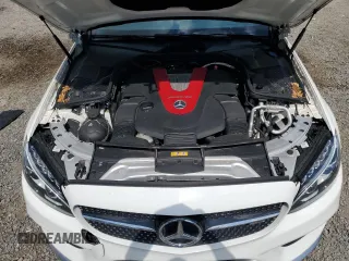 2018 Mercedes-Benz C 43 AMG with VIN WDDWJ6EB6JF759485, listed as a Copart auction lot 58625405 with 41,274 mi miles and Salvage title. Bid and sale history available at DreamBid. Image 11.