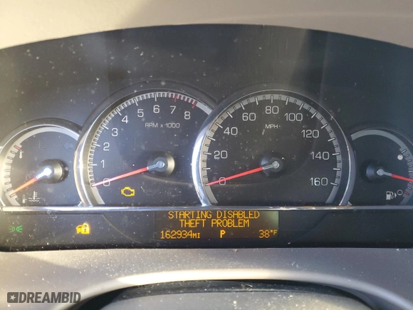 2008 Cadillac STS RWD w/1SB with VIN 1G6DK67V580185340, listed as a Copart auction lot 42057645 with 162,934 mi miles and Salvage Title. Bid and sale history available at carsss.com. Image 9.