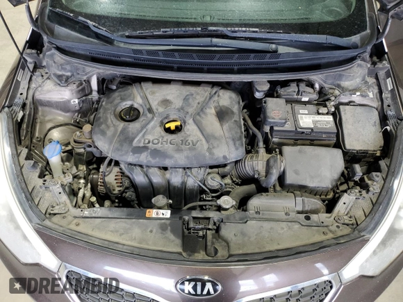 2014 Kia Forte LX with VIN KNAFX4A64E5232642, listed as a Copart auction lot 52260835 with 132,709 mi miles and Clean Title. Bid and sale history available at carsss.com. Image 11.