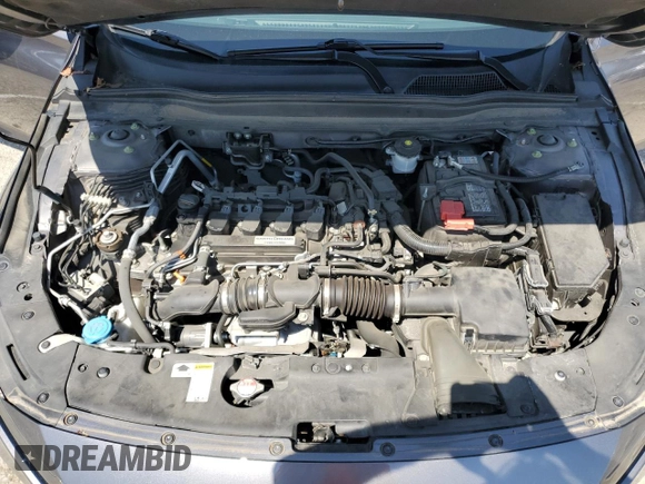 2019 Honda Accord Sport with VIN 1HGCV1F3XKA116343, listed as a Copart auction lot 52596185 with 44,187 mi miles and Salvage Title. Bid and sale history available at DreamBid. Image 11.