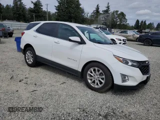 2021 Chevrolet Equinox LT z VIN 3GNAXUEV6MS144802, wystawiony jako Copart lot #55893985 z przebiegiem 61 802 mil mil oraz Szkoda całkowita • Salvage title. Historia ofert i sprzedaży dostępna na DreamBid. Obrazek 4.