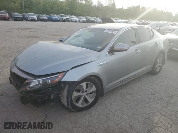 2015 Kia Optima z VIN KNAGM4AD4F5086305, wystawiony jako Copart lot #50992664 z przebiegiem 107 386 mil mil oraz Szkoda całkowita • Salvage title. Historia ofert i sprzedaży dostępna na DreamBid. Obrazek 1.
