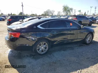 2014 Chevrolet Impala LT with VIN 2G1115SL2E9245975, listed as a Copart auction lot 56395655 with Not Provided miles and Clean Title. Bid and sale history available at DreamBid. Image 3.