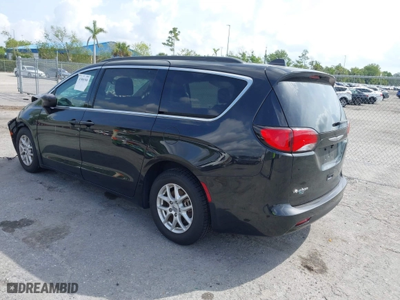 2021 Chrysler Voyager LXI with VIN 2C4RC1DG1MR515709, listed as a IAAI auction lot 41866568 with 93,883 mi miles. Bid and sale history available at carsss.com. Image 3.