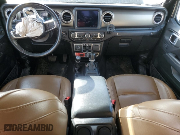 2021 Jeep Gladiator Rubicon с VIN 1C6JJTBM4ML500287, выставлен на аукционе Copart как лот 47615385 с пробегом 34 792 миль миль и Списание • Salvage title. История ставок и продаж доступна на DreamBid. Изображение 8.