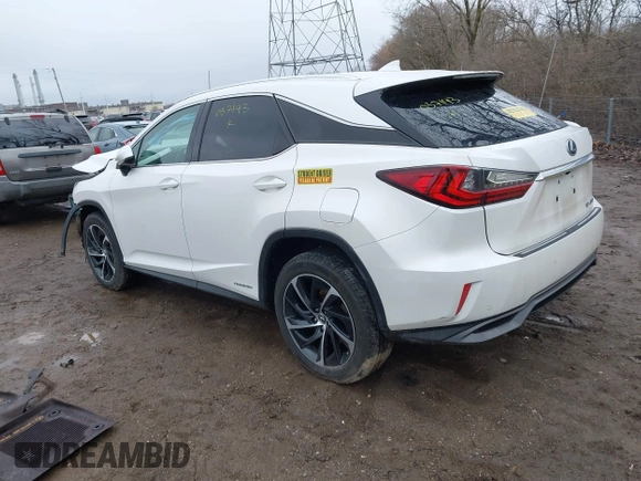 2019 Lexus RX with VIN 2T2BGMCA1KC037143, listed as a IAAI auction lot 41720474 with 101,971 mi miles. Bid and sale history available at carsss.com. Image 3.