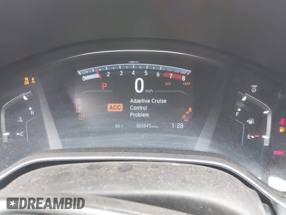 2018 Honda CR-V EX with VIN 7FARW2H58JE047009, listed as a IAAI auction lot 41943209 with 65,043 mi miles and . Bid and sale history available at DreamBid. Image 7.