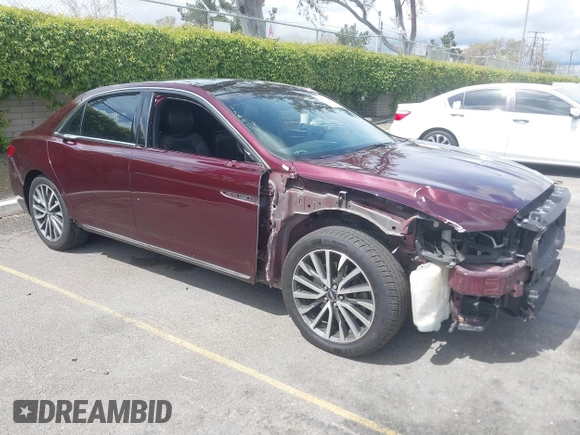 2019 Lincoln Continental Select z VIN 1LN6L9SK5K5600535, wystawiony jako IAAI lot #41877965 z przebiegiem 120 567 mil mil oraz . Historia ofert i sprzedaży dostępna na DreamBid. Obrazek 1.