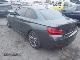 2016 BMW 2 Series M235i with VIN WBA1J7C50GV360395, listed as a IAAI auction lot 41158426 with 81,208 mi miles. Bid and sale history available at carsss.com. Image 3.