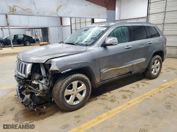 2012 Jeep Grand Cherokee Limited with VIN 1C4RJFBGXCC287271, listed as a Copart auction lot 44348355 with 137,359 mi miles and Salvage Title. Bid and sale history available at carsss.com. Image 1.