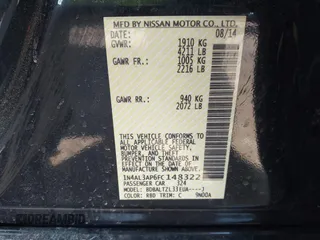 2015 Nissan Altima S with VIN 1N4AL3AP6FC148322, listed as a IAAI auction lot 41985267 with 79,188 mi miles and . Bid and sale history available at DreamBid. Image 9.