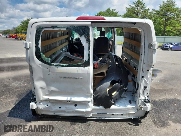 2024 Ford Transit Cargo with VIN 1FTBR1Y88RKA71141, listed as a Copart auction lot 63824945 with Not provided miles and Salvage title. Bid and sale history available at DreamBid. Image 6.
