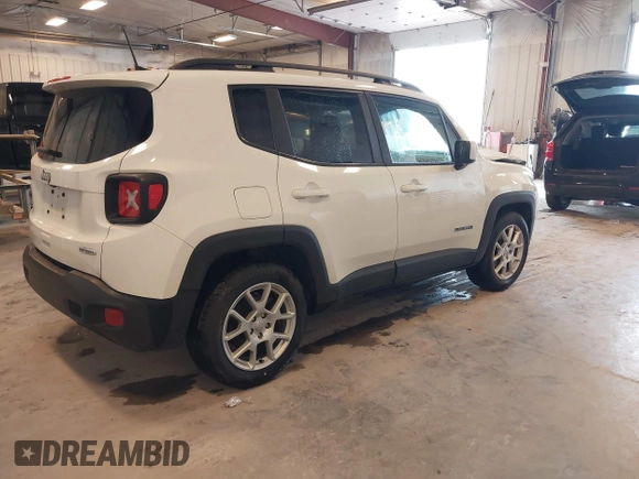 2019 Jeep Renegade Latitude with VIN ZACNJABB6KPK21894, listed as a IAAI auction lot 42079988 with 103,394 mi miles and . Bid and sale history available at DreamBid. Image 4.