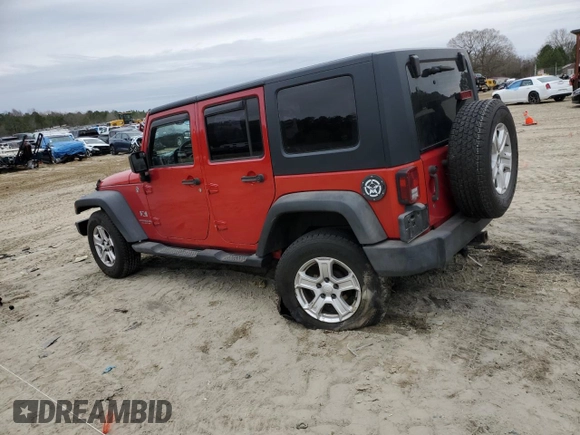 2007 Jeep Wrangler Unlimited X with VIN 1J4GA39137L111198, listed as a Copart auction lot 44244805 with 157,922 mi miles and Salvage Title. Bid and sale history available at DreamBid. Image 2.
