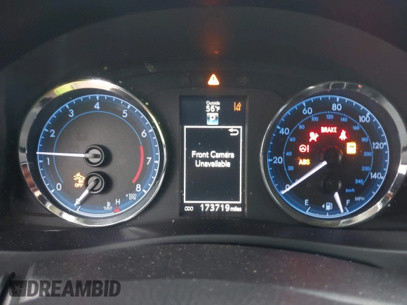 2019 Toyota Corolla L with VIN 5YFBURHE3KP895705, listed as a IAAI auction lot 42034995 with 173,719 mi miles and . Bid and sale history available at DreamBid. Image 7.