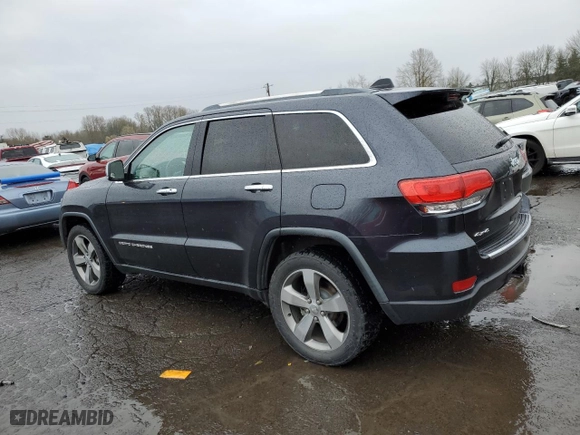 2015 Jeep Grand Cherokee Limited with VIN 1C4RJFBG9FC853828, listed as a Copart auction lot 48600395 with 123,699 mi miles and Salvage Title. Bid and sale history available at carsss.com. Image 2.
