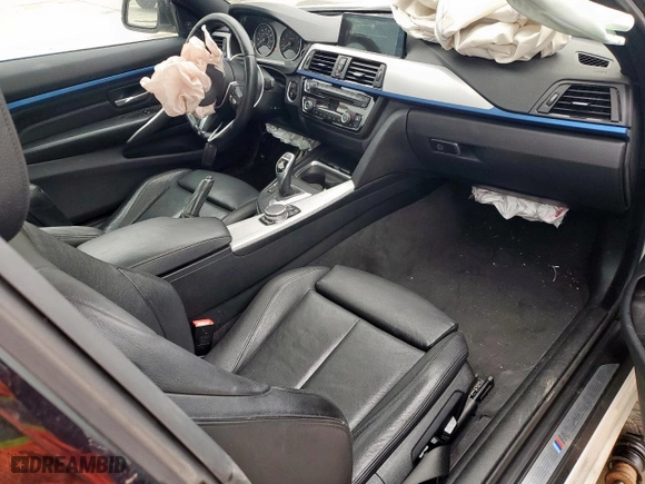 2015 BMW 4 Series 435i xDrive with VIN WBA3R5C56FK371424, listed as a Copart auction lot 45650215 with 67,928 mi miles and Salvage Title. Bid and sale history available at carsss.com. Image 8.