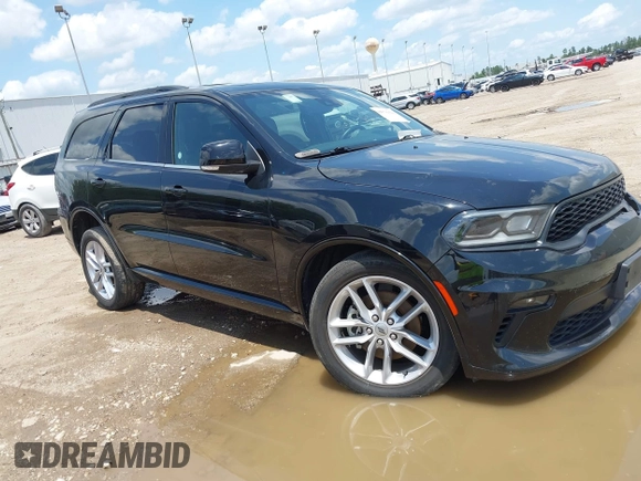 2023 Dodge Durango GT z VIN 1C4RDJDG0PC597135, wystawiony jako IAAI lot #42376422 z przebiegiem Nie podano mil oraz . Historia ofert i sprzedaży dostępna na DreamBid. Obrazek 1.