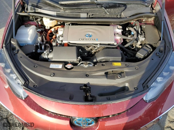 2020 Toyota Mirai with VIN JTDBVRBD6LA008228, listed as a Copart auction lot 79044164 with 57,172 mi miles and Salvage Title. Bid and sale history available at carsss.com. Image 11.