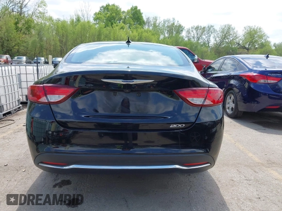 2015 Chrysler 200 Limited with VIN 1C3CCCAB1FN757236, listed as a IAAI auction lot 42041039 with 105,430 mi miles and . Bid and sale history available at DreamBid. Image 16.