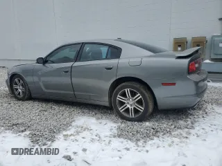 2012 Dodge Charger SXT with VIN 2C3CDXHG2CH299765, listed as a Copart auction lot 46089115 with 195,347 mi miles and Clean Title. Bid and sale history available at carsss.com. Image 2.