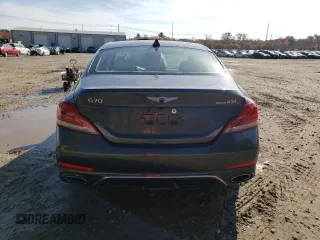 2019 Genesis G70 3.3T Advanced with VIN KMTG34LE0KU014725, listed as a Copart auction lot 78413784 with Not Provided miles and Non Repairable. Bid and sale history available at carsss.com. Image 6.