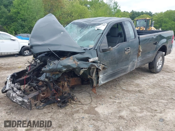 2004 Ford F-150 XL with VIN 1FTRF14W14NB97084, listed as a IAAI auction lot 42243709 with Not provided miles and . Bid and sale history available at DreamBid. Image 2.