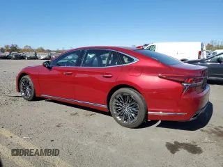2018 Lexus LS with VIN JTHC51FF8J5003277, listed as a Copart auction lot 77410384 with 36,068 mi miles and Salvage Title. Bid and sale history available at carsss.com. Image 2.