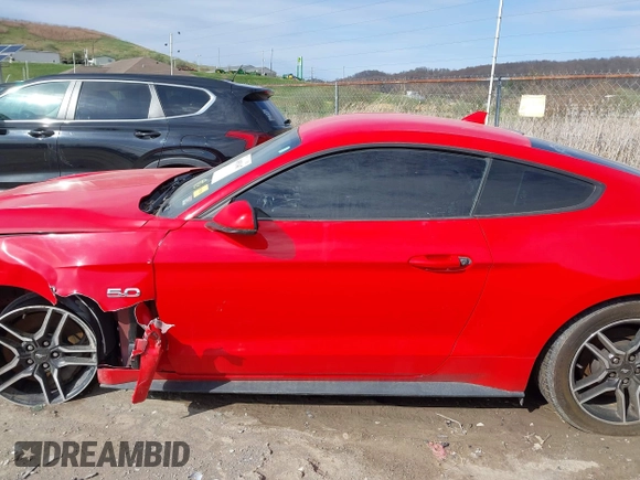 2022 Ford Mustang GT with VIN 1FA6P8CF5N5113642, listed as a IAAI auction lot 41951467 with 43,743 mi miles and . Bid and sale history available at DreamBid. Image 15.